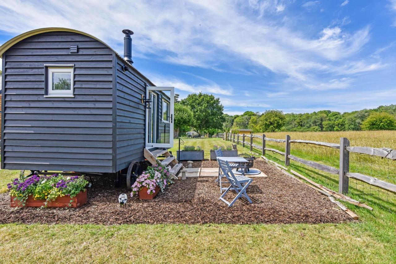 Crabden Shepherd Hut - Blendworth Villa Waterlooville Exterior foto